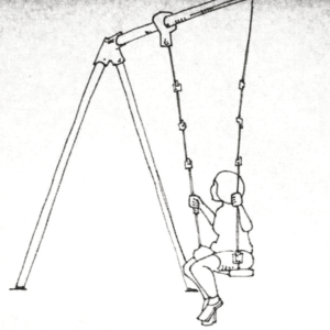 swing and daughter